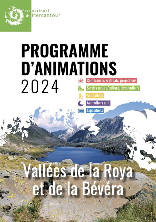 Programme animations estivales 2024 : Roya Bévéra