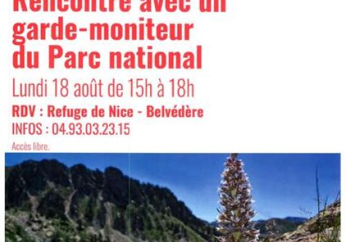 Rencontre avec un garde-moniteur du Parc national_Belvédère