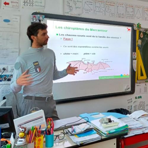 Restitutions des projets scolaire Voyage dans la nuit 2024-2025