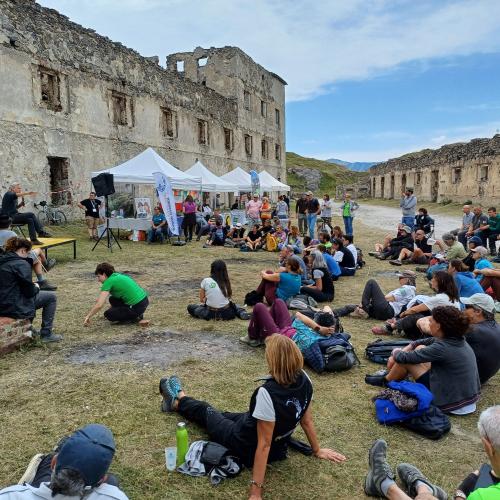 Fête transfrontalière au col de Tende © L. Gargari / PnM