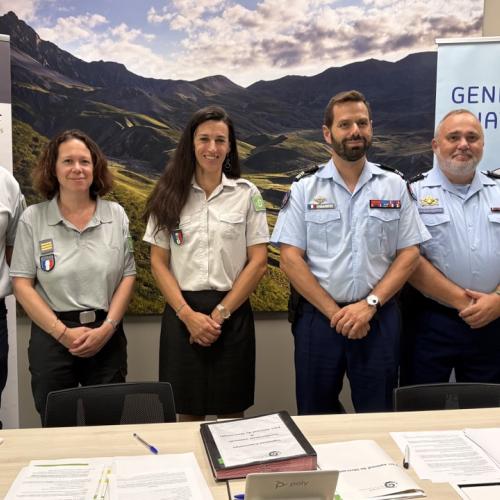 Protection du Mercantour : une coopération renforcée avec la Gendarmerie nationale © M. Ancely / PnM