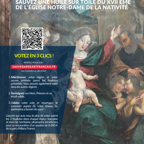 Soutenons la restauration d’un tableau exceptionnel de l’église d’Entraunes !