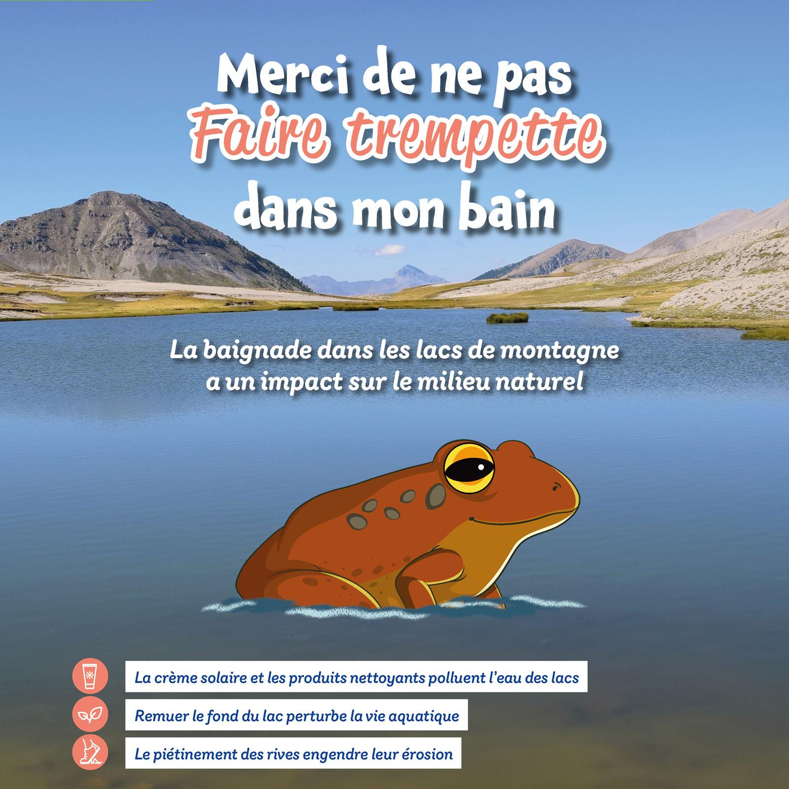 Merci de ne pas faire trempette dans mon bain !