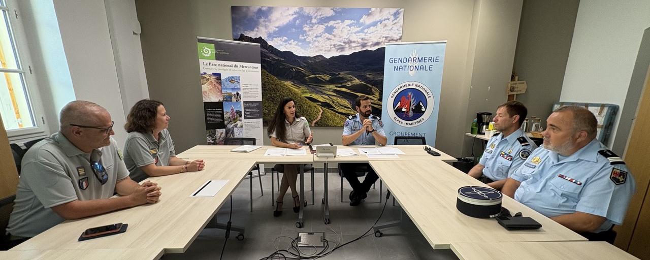 Protection du Mercantour : une coopération renforcée avec la Gendarmerie nationale © M. Ancely / PnM