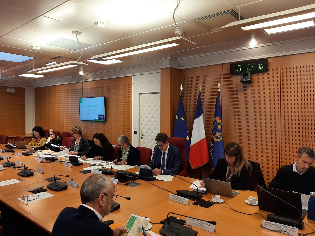 Conseil d'administration du 25 novembre 2025 © V. Fayet / PnM