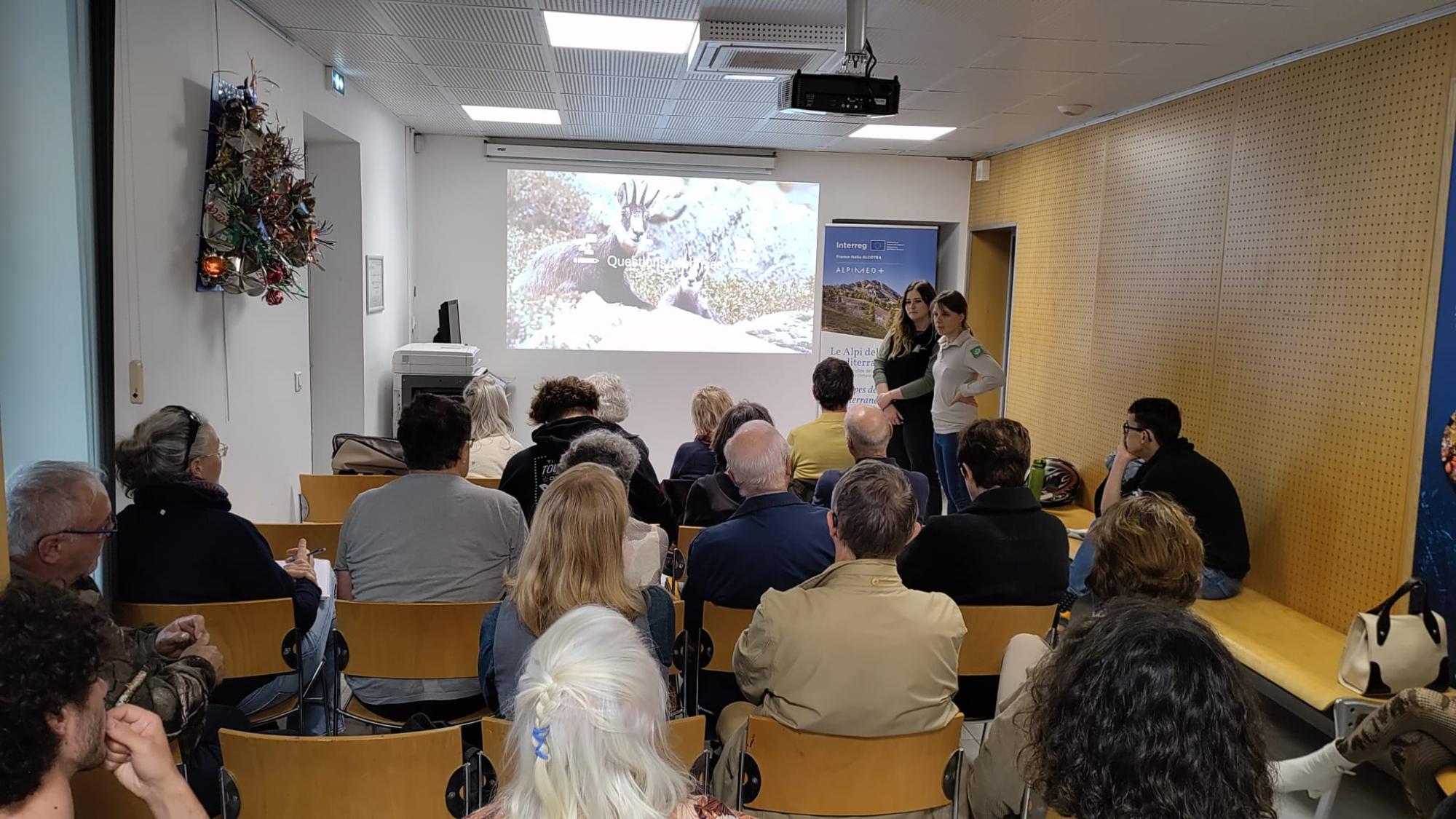 Retour sur la conférence du Parc national à Nice © C. Assmann / PnM