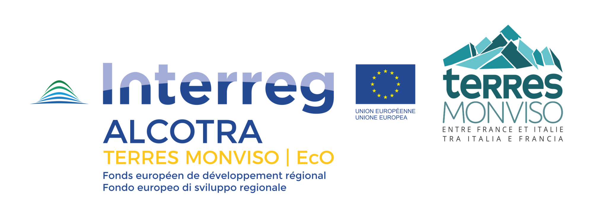 Bandeau logos Interreg Alcotra Monviso