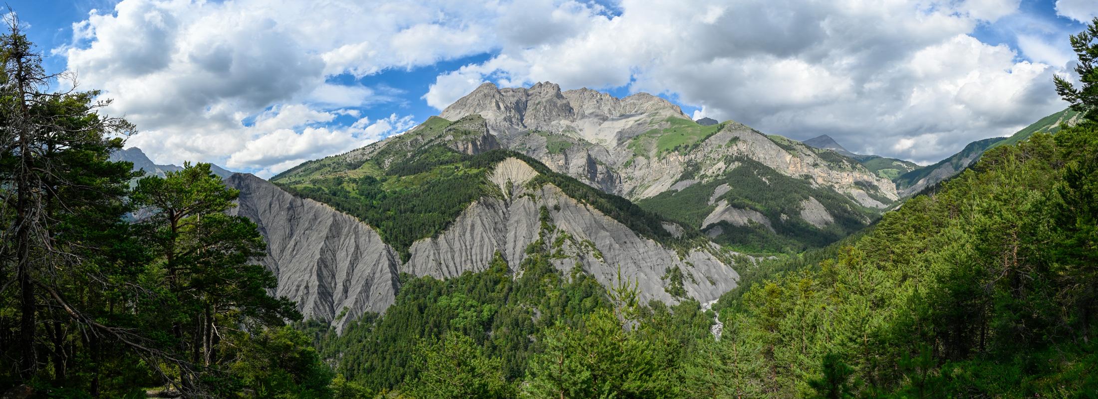 Panorama réserve intégrale de Roche Grande © M. Ancely / PnM