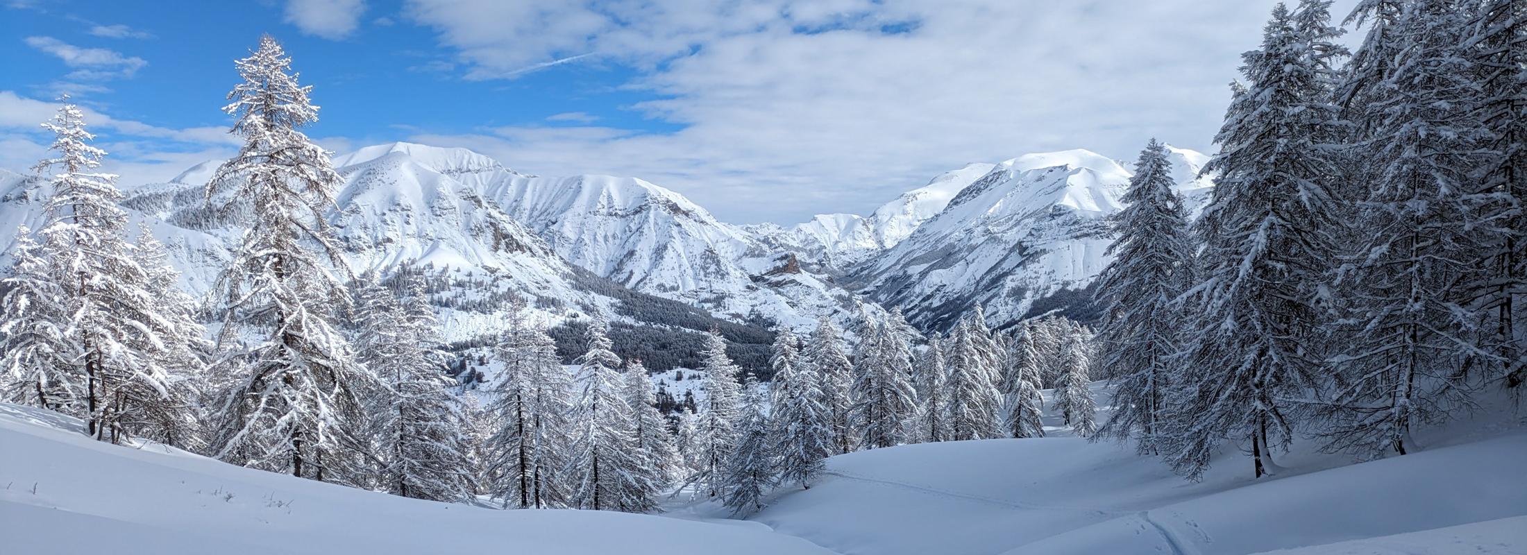 Vallon de Valcibière en hiver © S. Roux / PnM