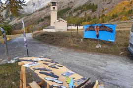 Stand sur le gypaète barbu © G. Streichert