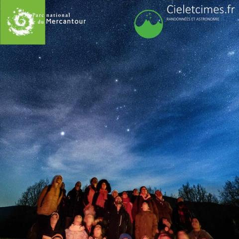 Magie hivernale : animaux de montagne et ciel étoilé_Tende - Observation ciel étoilé