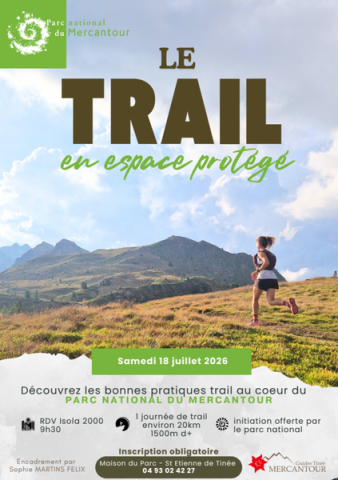 Le trail en espace protégé_Isola 2000
