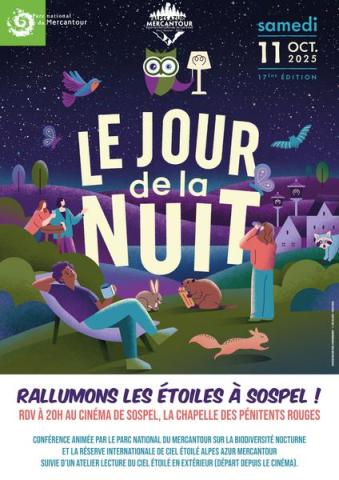 Le jour de la nuit_Sospel - Affiche le jour de la nuit à Sospel