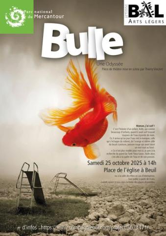 Pièce de théâtre : Bulle_Beuil - Affiche pièce de théâtre : Bulle