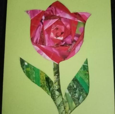 Atelier de pliage en Iris_Sospel