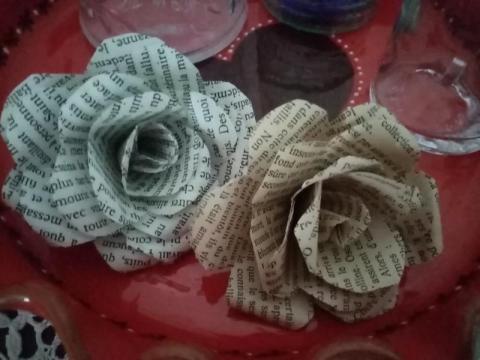 Atelier de fabrication de fleurs de papier_Sospel