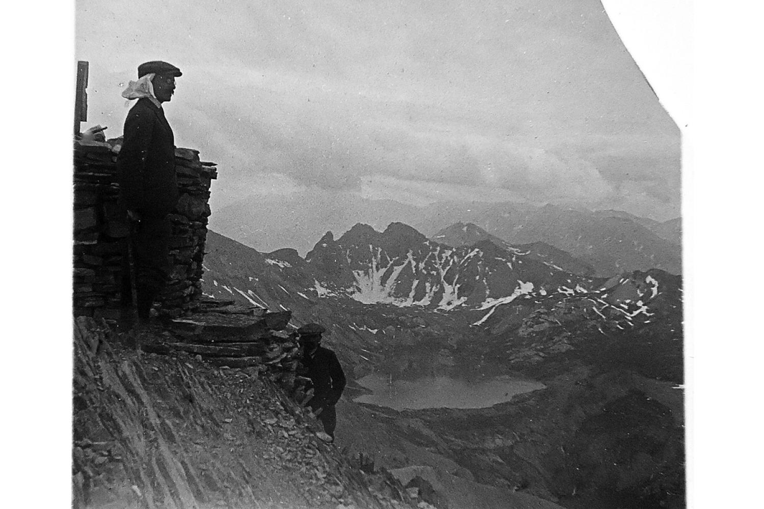 Photo prise depuis le sommet du Mont Pelat – 21 août 1912 © Marius Pierre Honnorat