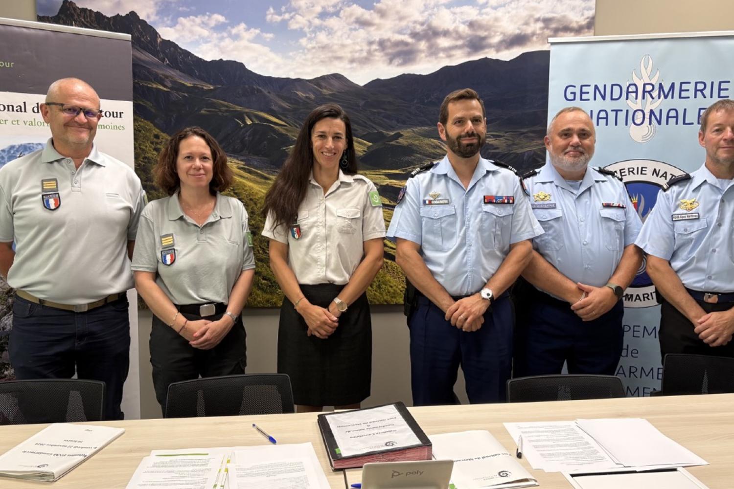 Protection du Mercantour : une coopération renforcée avec la Gendarmerie nationale © M. Ancely / PnM