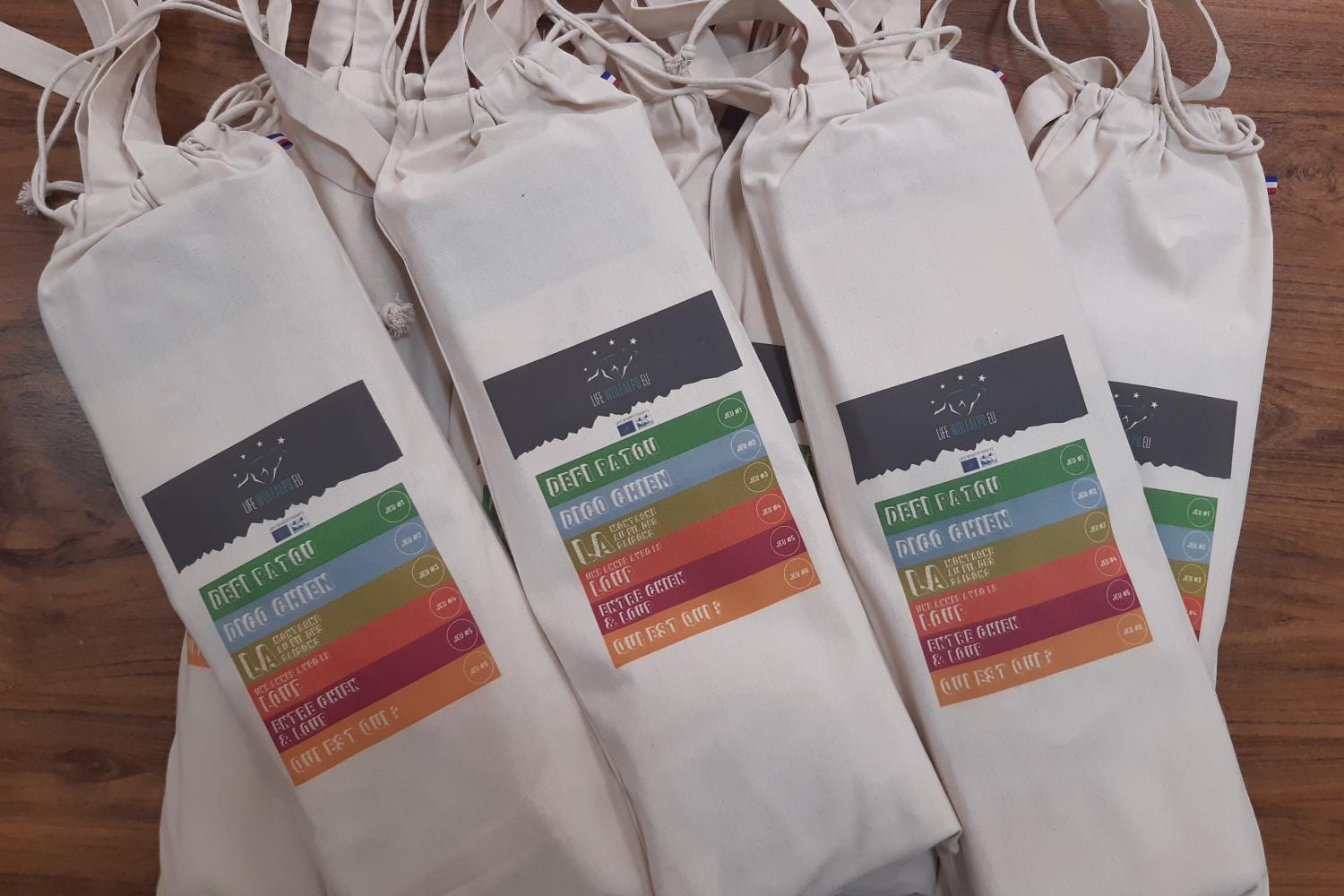 Sacs kits pédagogiques 