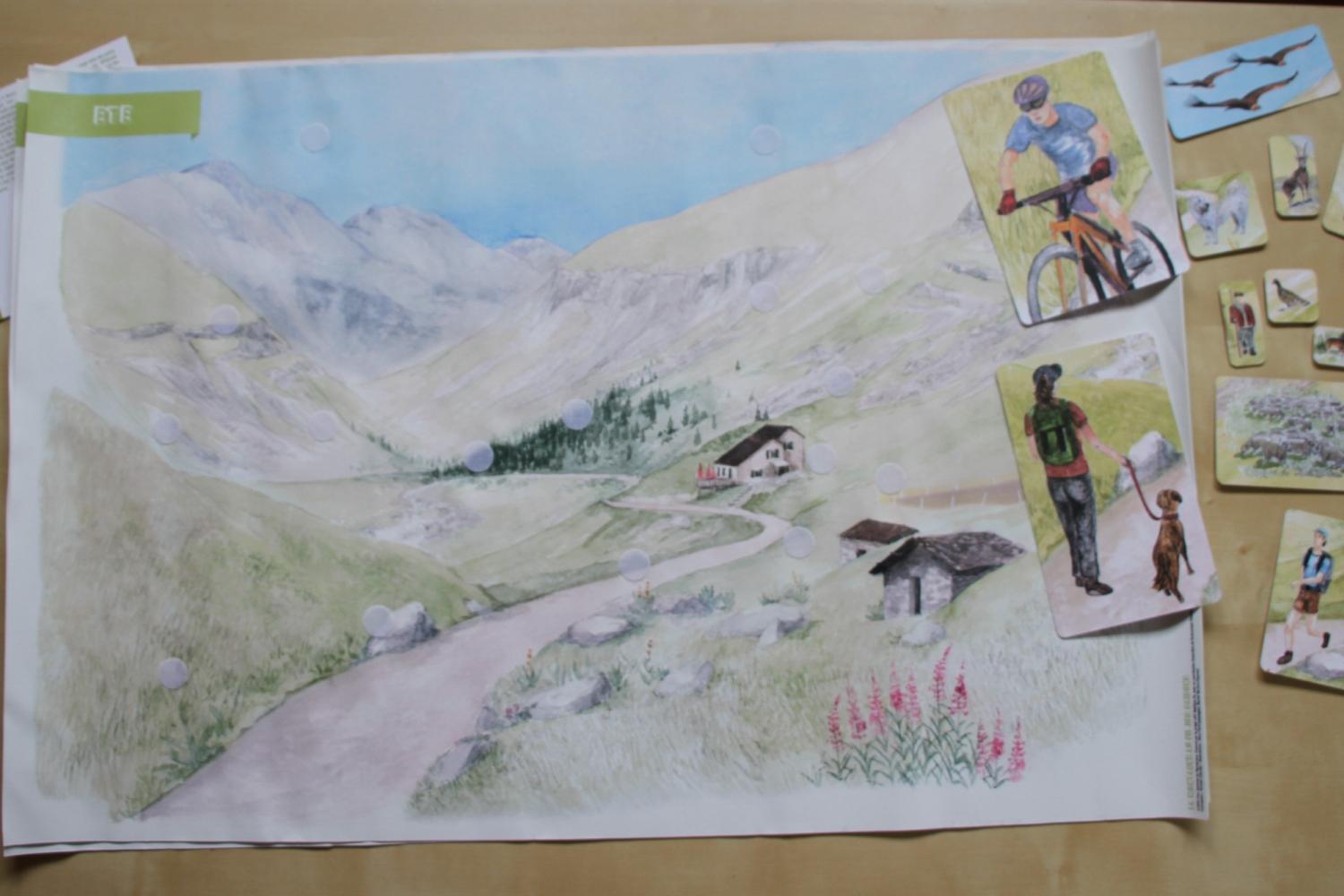 Jeu 3 La montagne au fil des saisons