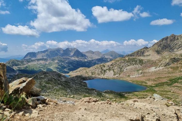 Randonnée gourmande aux lacs des Terres Rouges._Isola 2000