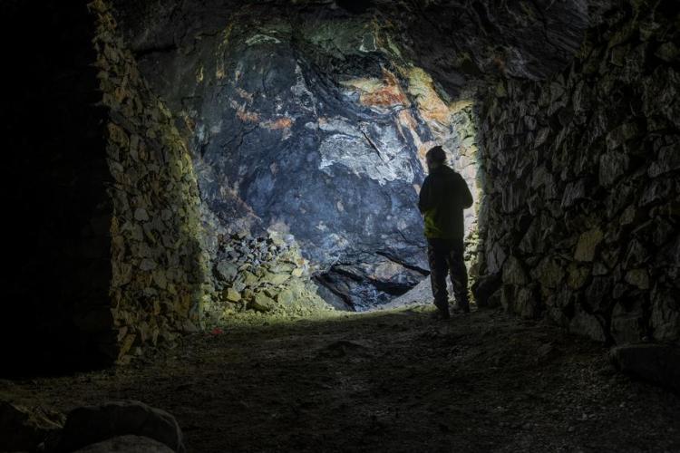 Visite de la Mine de Vallauria - Interieur