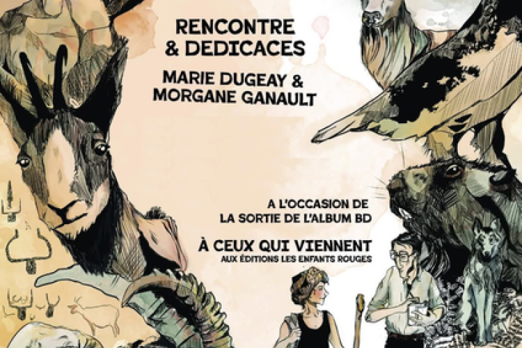Apéro des Alpages et présentation du roman graphique "A ceux qui Viennent"_Tende