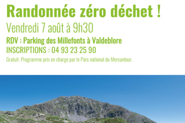 Randonn&eacute;e z&eacute;ro d&eacute;chet !_Valdeblore