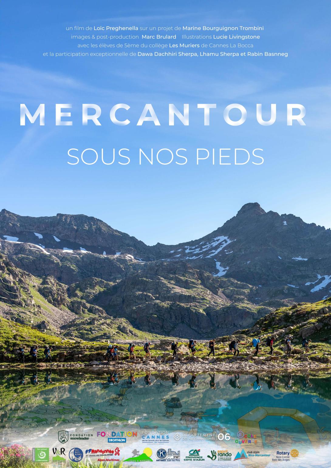 Affiche Mercantour sous nos pieds